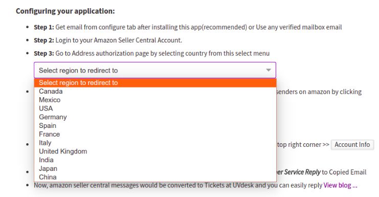 Amazon Helpdesk Available Countries