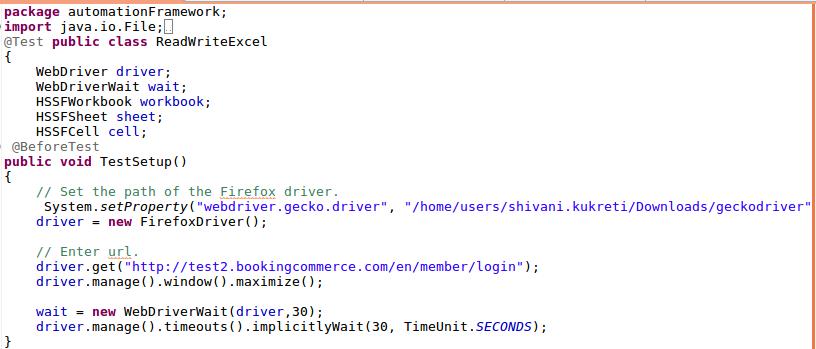 How to read data from Excel in Java