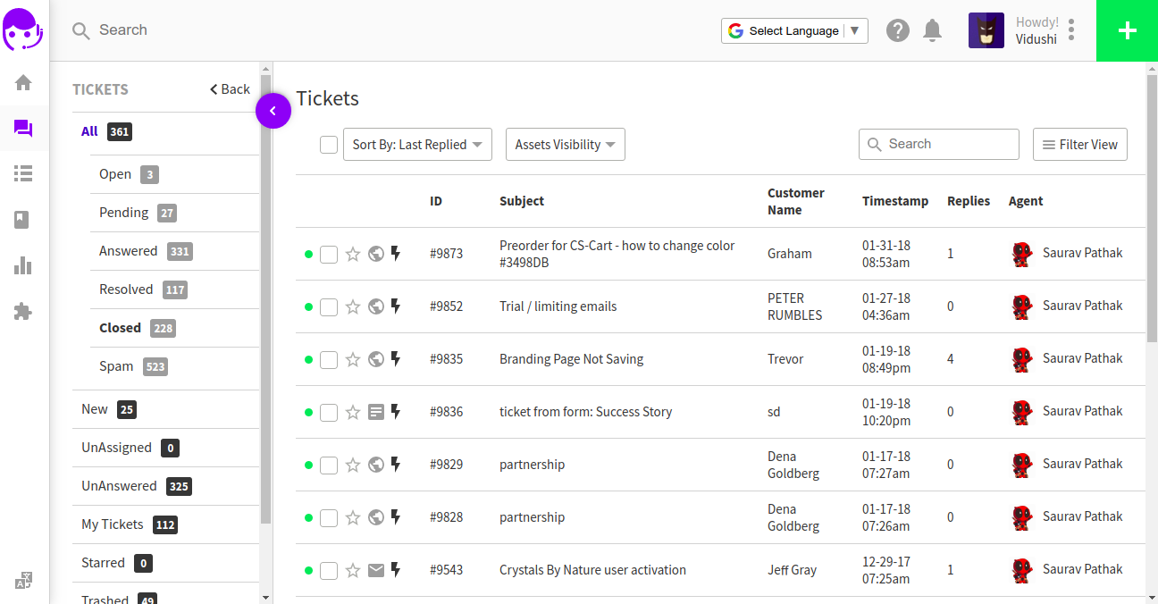 Ticket-panel 